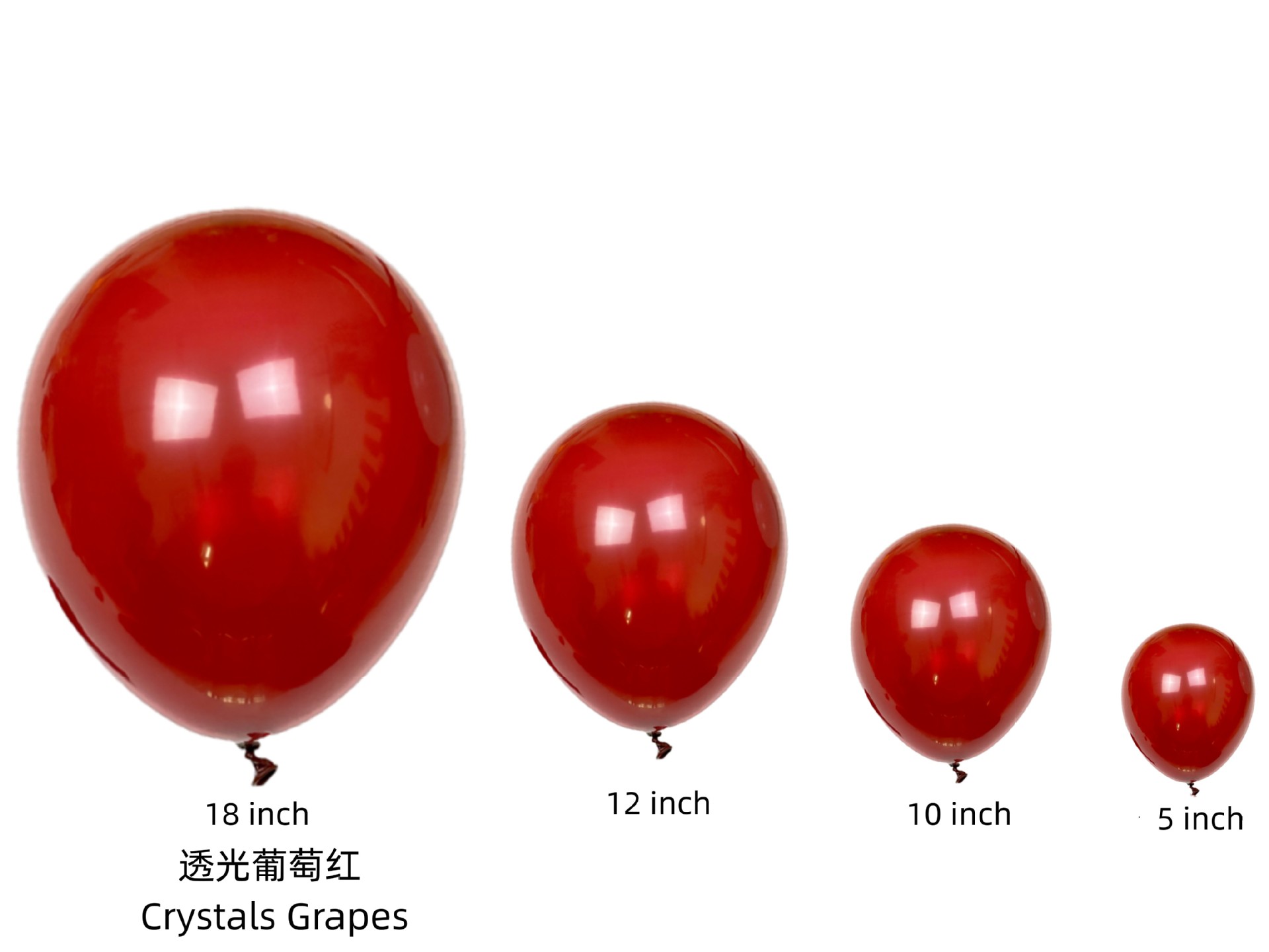 wholesale DIY balloon gardlands top quality balloons 5" 10" 12" 18inches